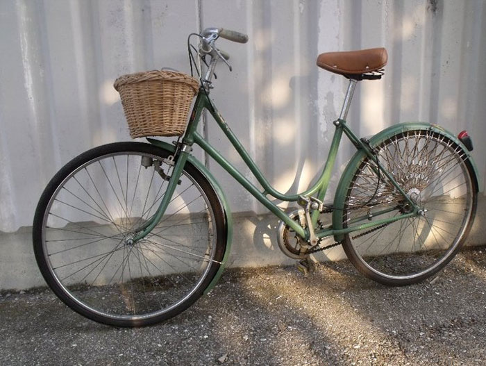 restyling bici da donna "Bianchi" anni 50