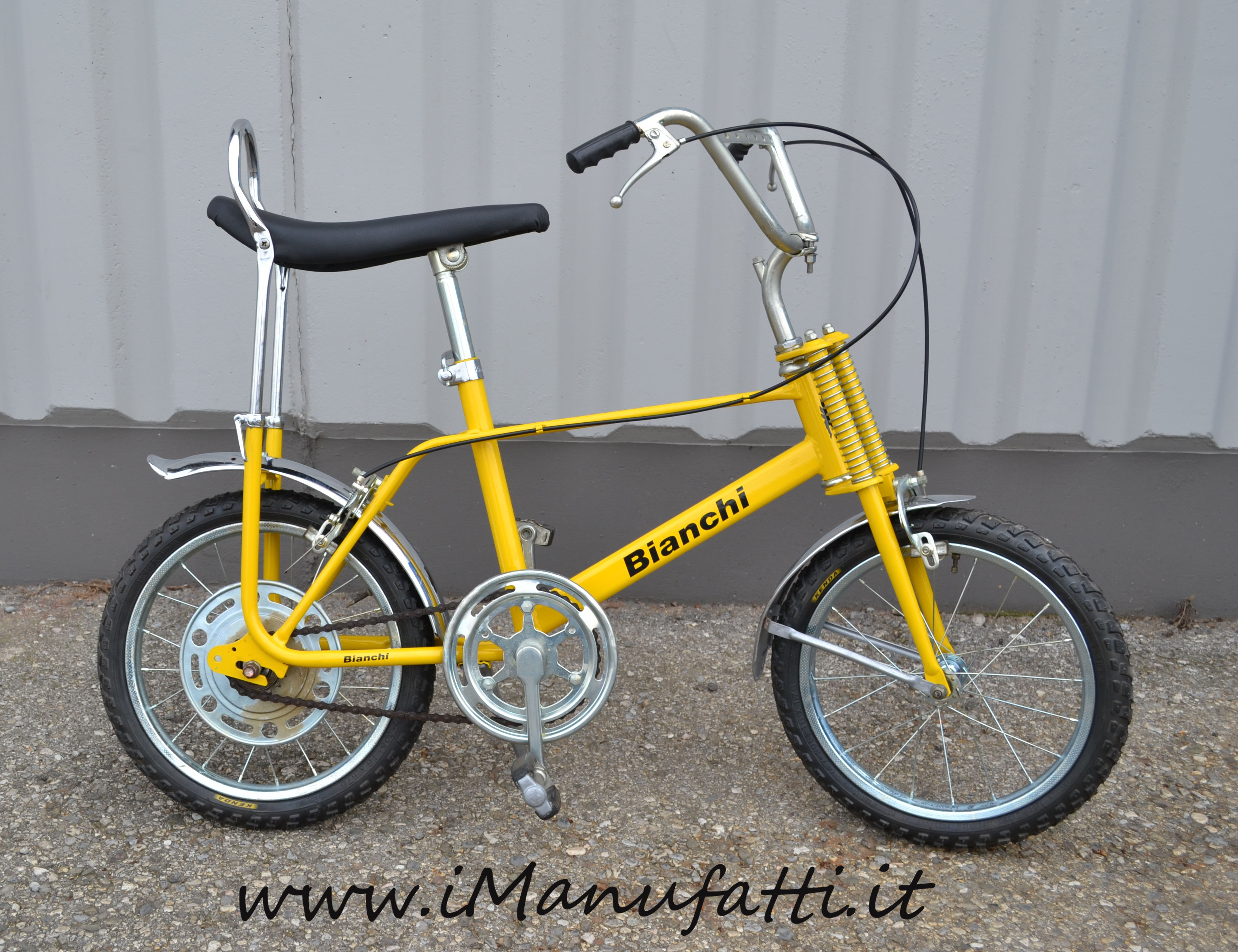 restyling Bianchi da cross anni 70